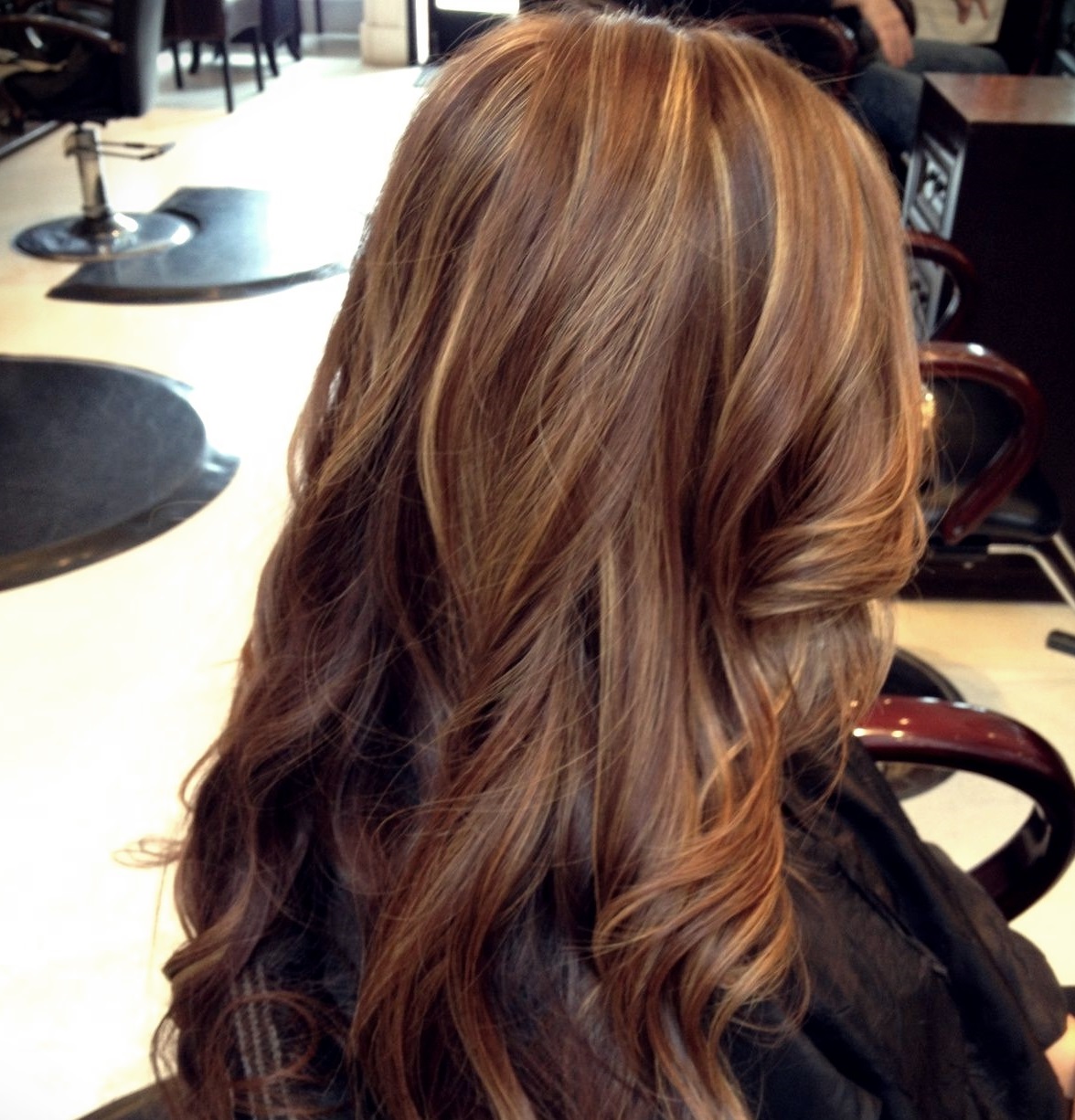 Caramel Brown Hair Color.